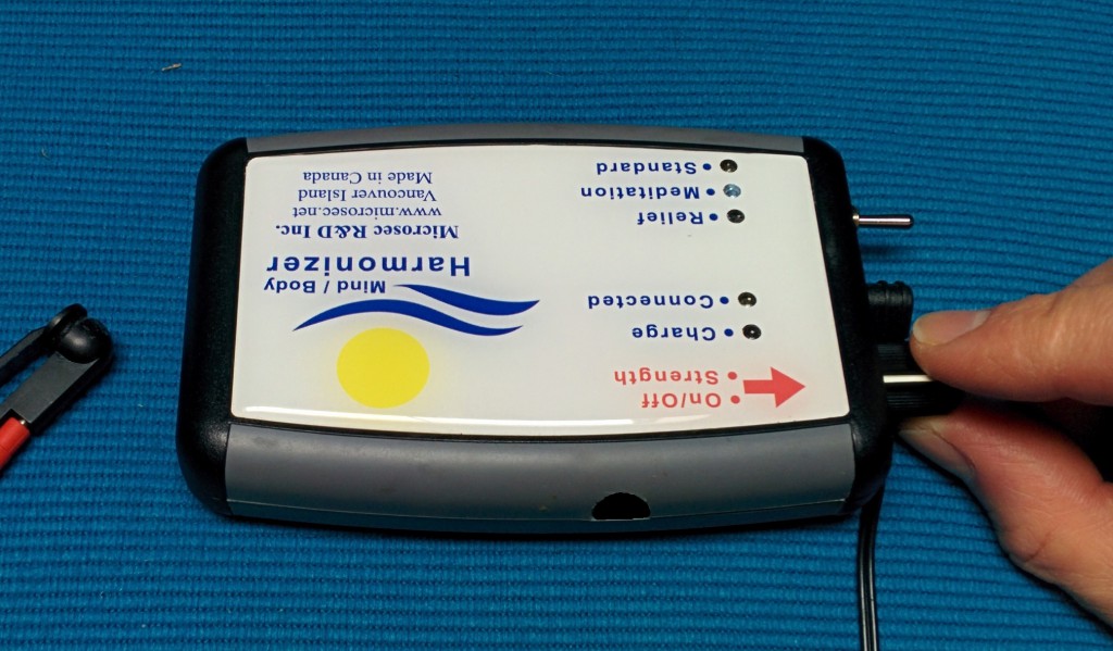 Harmonizer Intensity adjusted with volume type control.